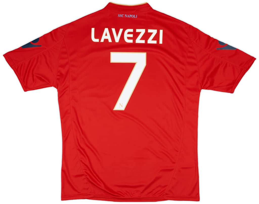 2009-10 Napoli Third Shirt Lavezzi #7 - 10/10 - (XXL)