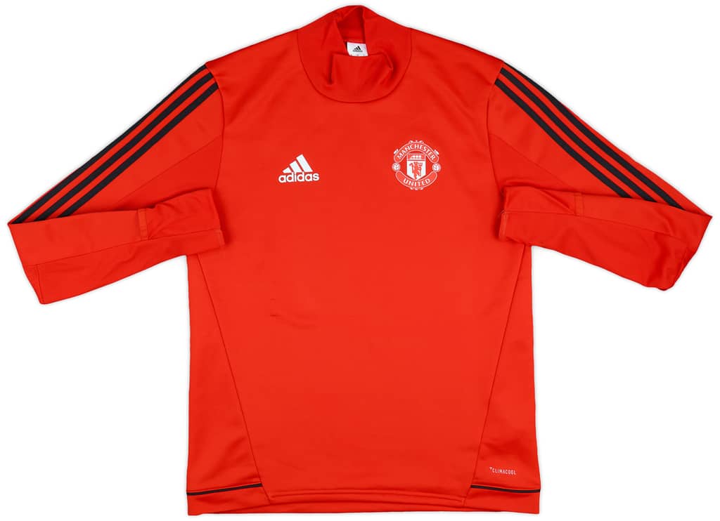 2017-18 Manchester United adidas Sweat Top - 9/10 - (M)