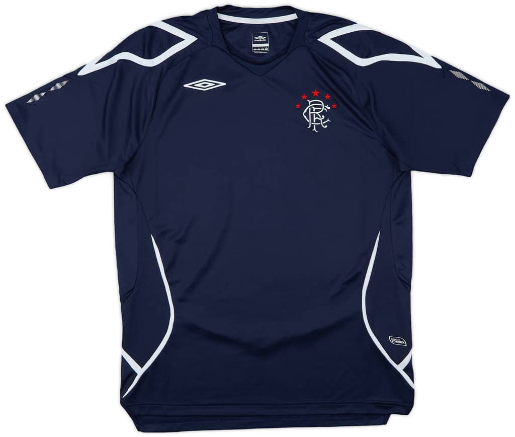 2007-08 Rangers Umbro Training Shirt - 9/10 - (L)