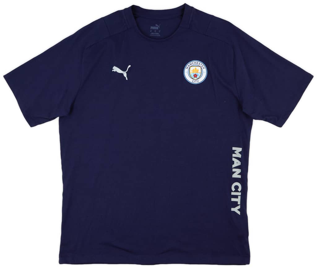 2019-20 Manchester City Puma Training Shirt - 9/10 - (XL)