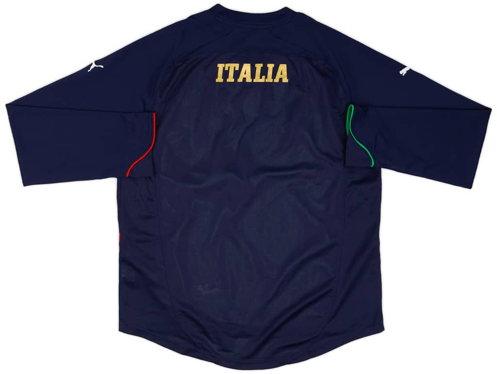 2010-11 Italy Puma Training L/S Shirt - 9/10 - (L)
