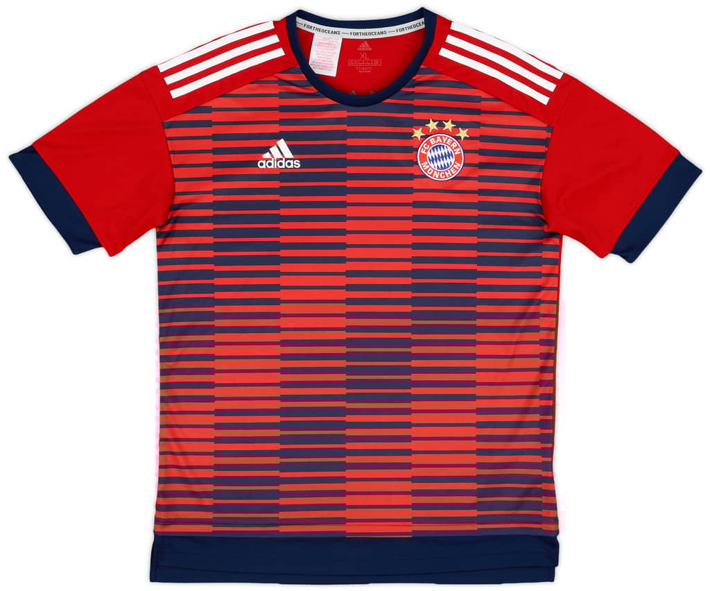 2017-18 Bayern Munich adidas Training Shirt - 9/10 - (XL.Boys)