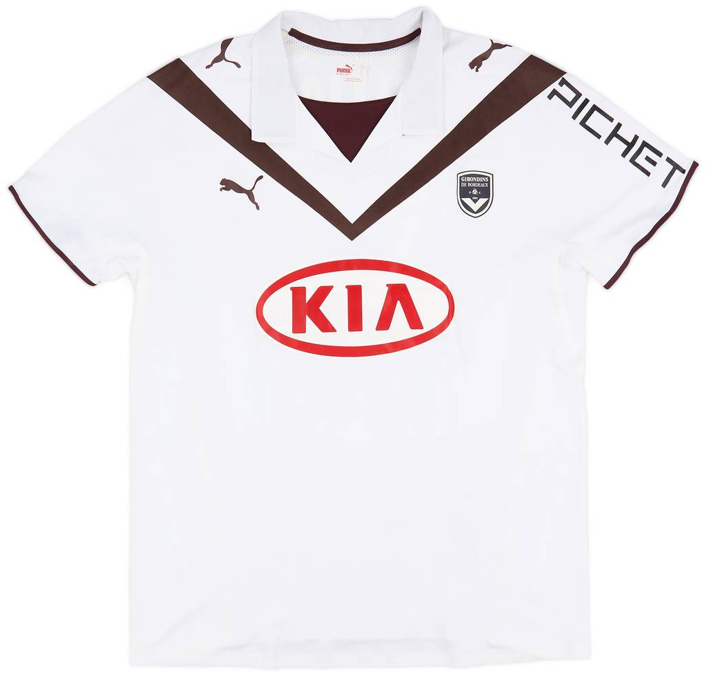 2009-10 Bordeaux Match Issue Away Shirt Bellion #11