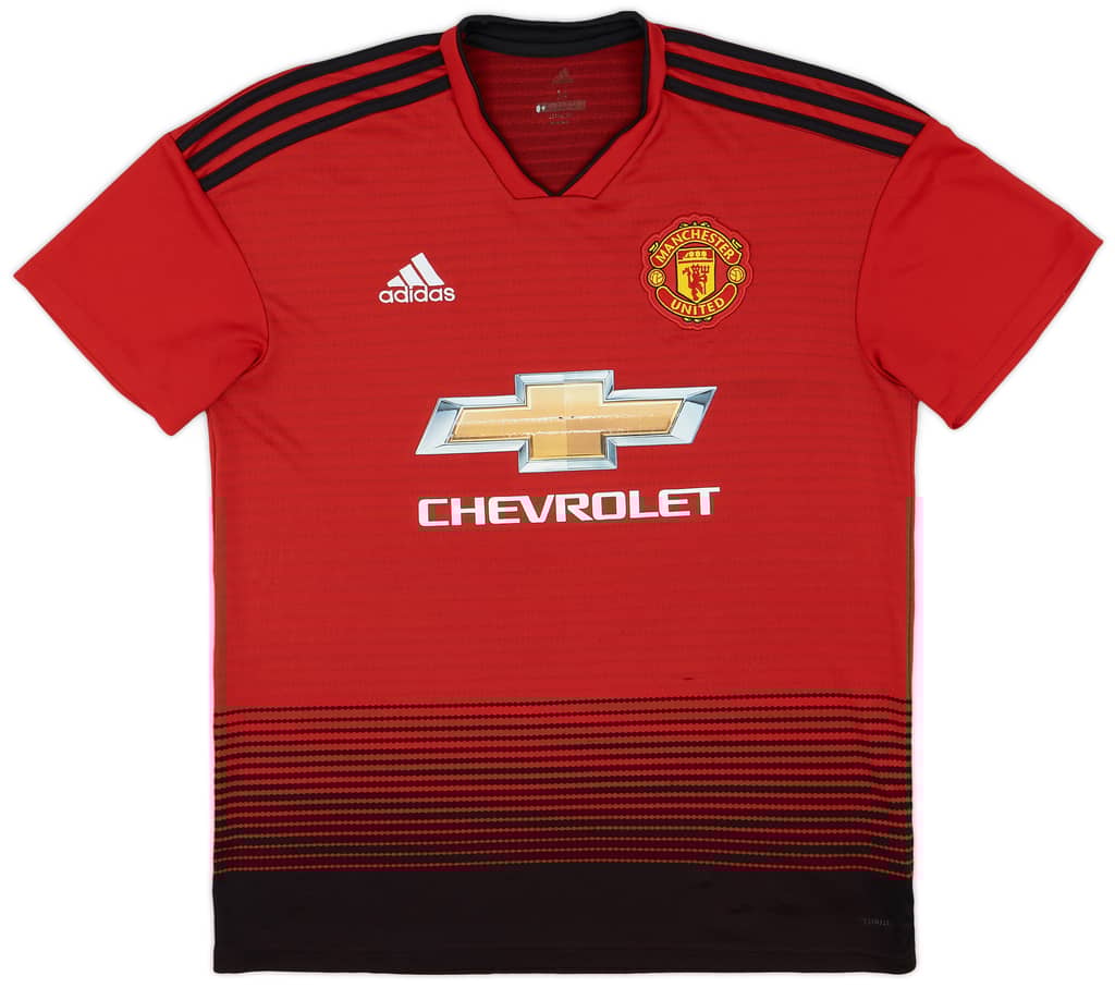2018-19 Manchester United Home Shirt - 7/10 - (M)