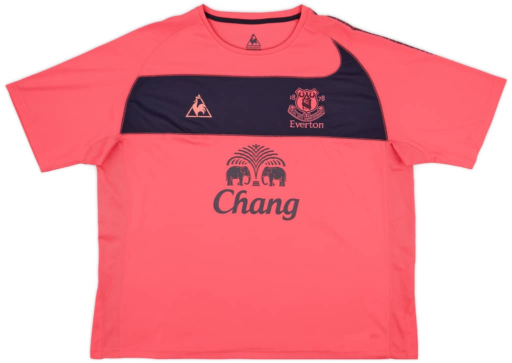 2010-11 Everton Away Shirt Baines #3 - 9/10 - (3XL)