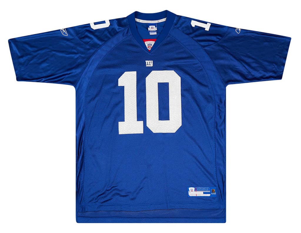 2005-06 New York Giants Manning #10 Reebok On Field Jersey (Home) XXL