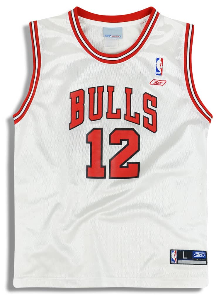 2003-06 Chicago Bulls Hinrich #12 Reebok Jersey (Home) Y