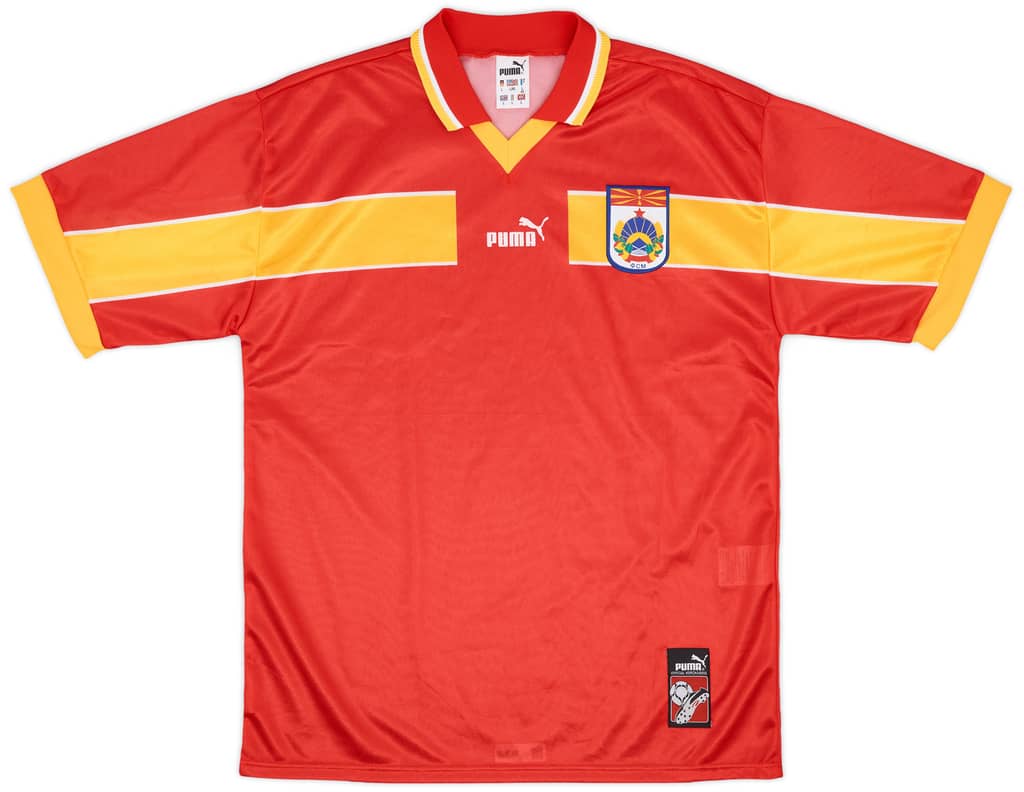 1998-01 Macedonia Home Shirt - 9/10 - (L)