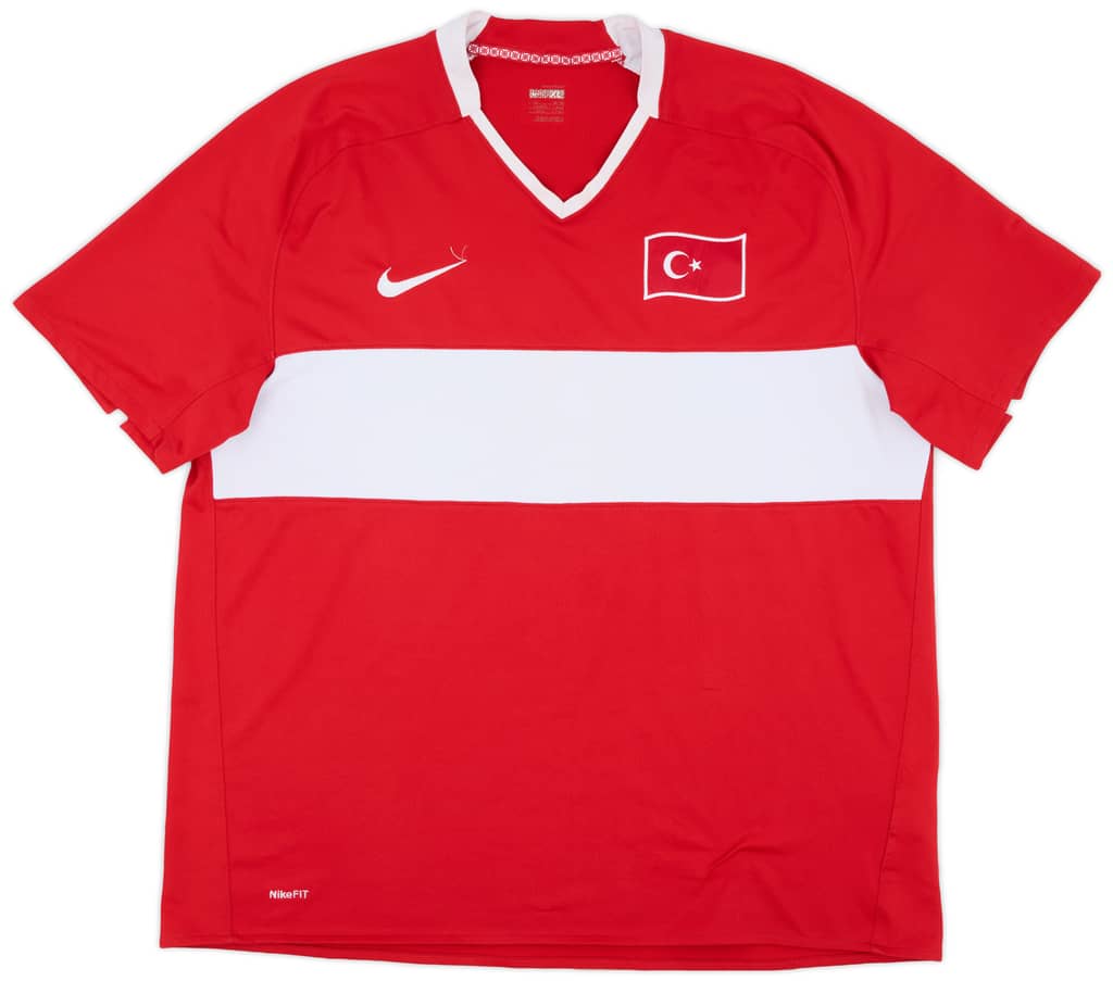 2008-10 Turkey Home Shirt - 6/10 - (XL)