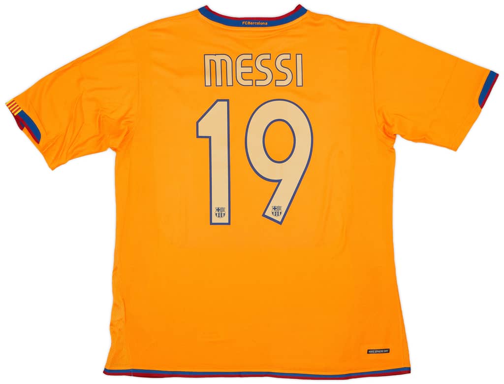 2006-08 Barcelona Away Shirt Messi #19 (L)
