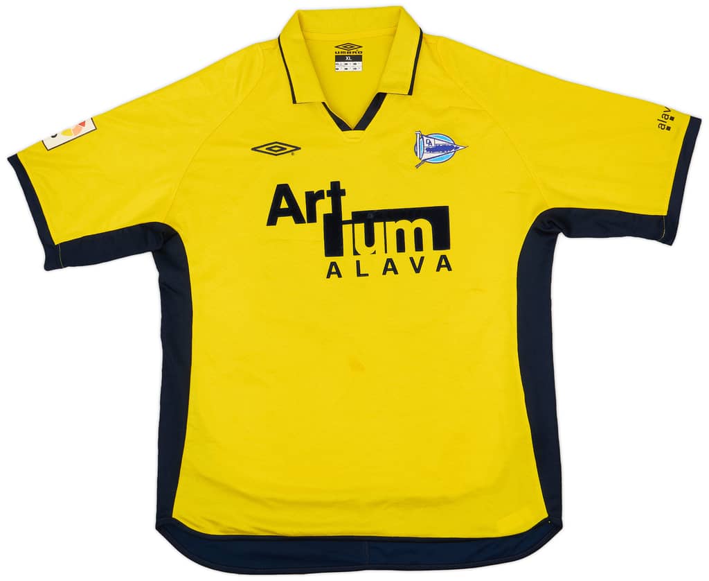 2002-03 Alaves Away Shirt #10 - 8/10 - (XL)