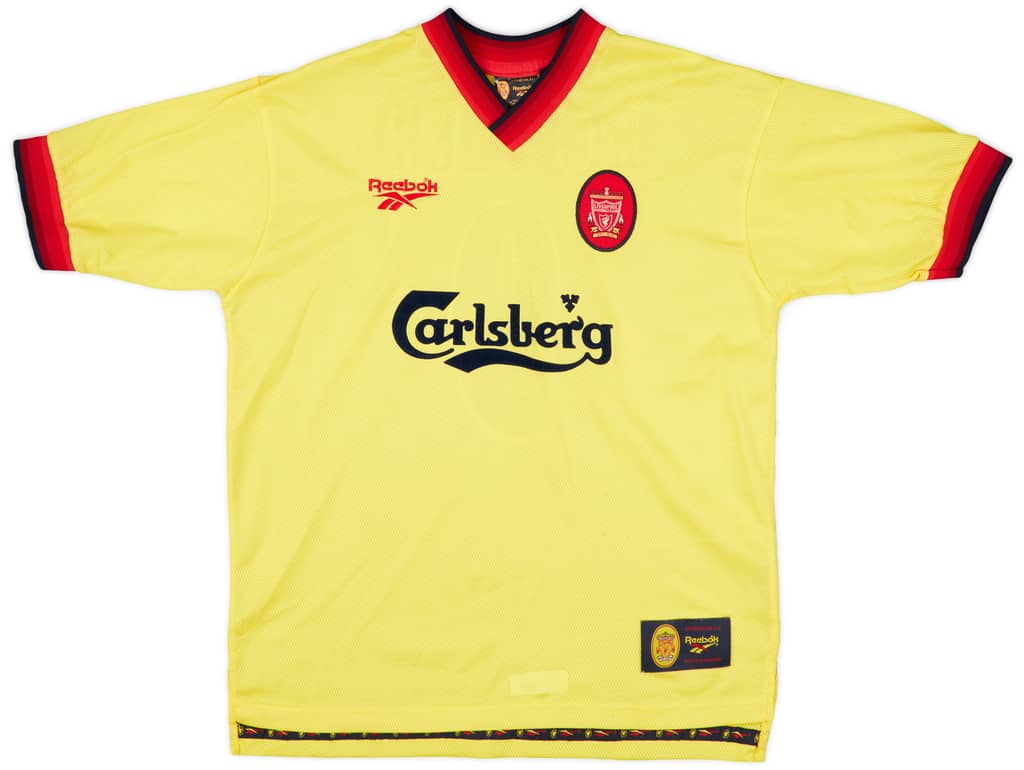 1997-99 Liverpool Away Shirt Fowler #9 - 7/10 - (M)