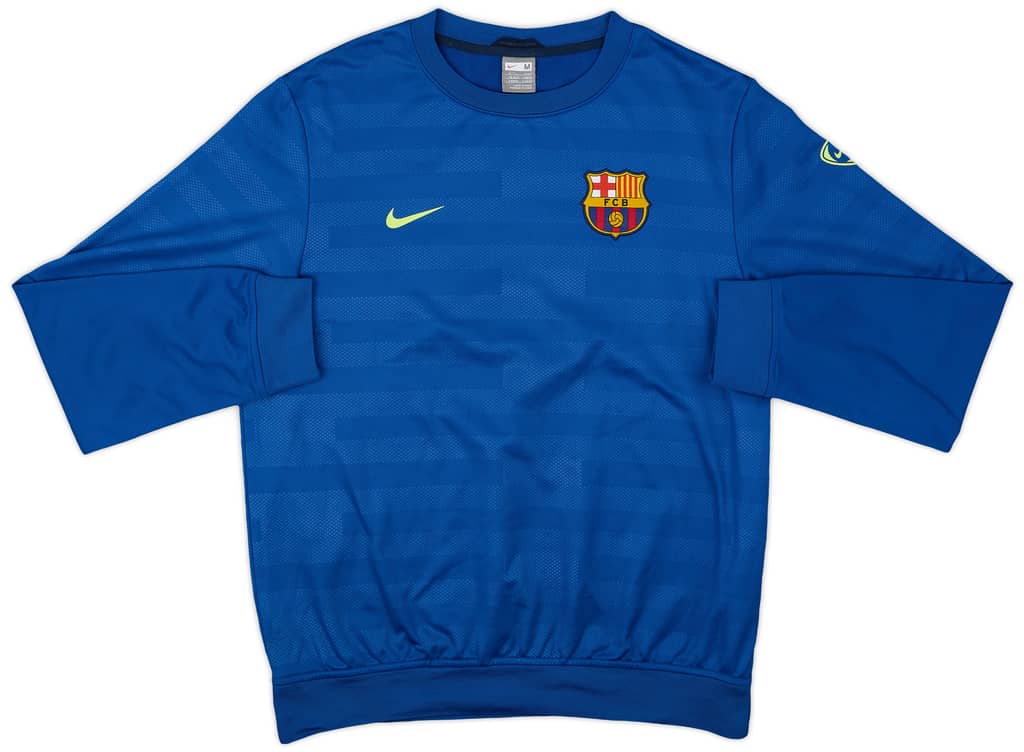 2009-10 Barcelona Nike Sweat Top - 9/10 - (M)
