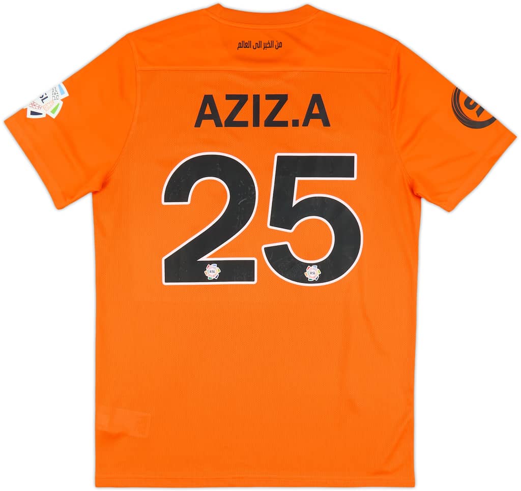 2024-25 Al Qadsiah Player Issue GK Away Shirt Aziz A. #25 - 9/10 - (L)