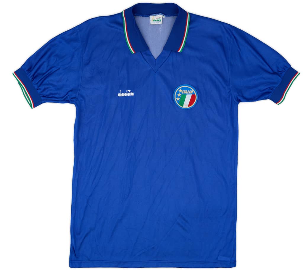 1986-90 Italy Home Shirt - 9/10 - (M)