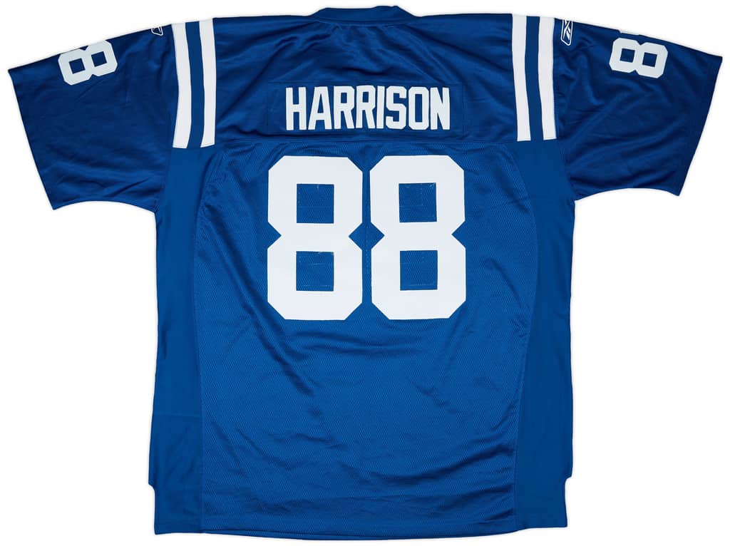 2007 Indianapolis Colts Harrison #88 Reebok Authentic Home Jersey - 8/10 - (3XL)