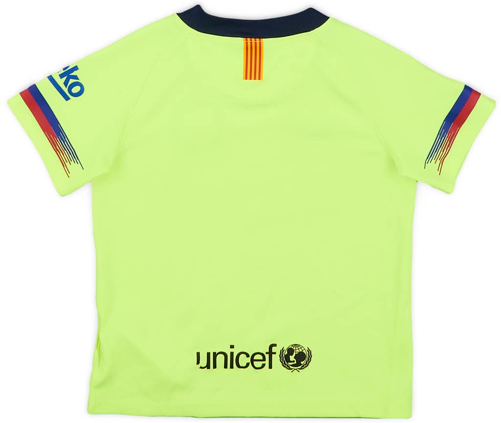2018-19 Barcelona Away Shirt - 6/10 - (3-4 Years)