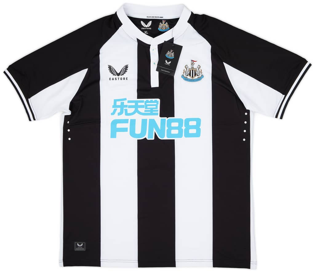 2021-22 Newcastle Authentic Home Shirt Saint-Maximin #10 (XL)
