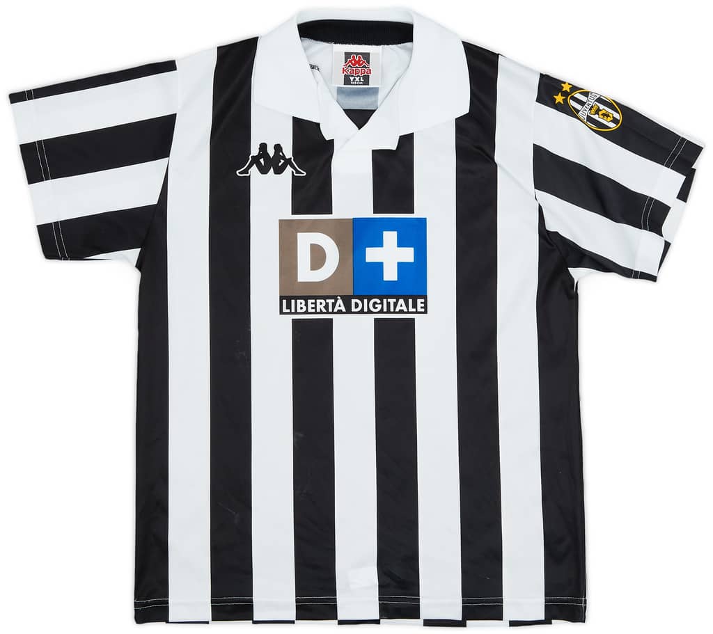1998-99 Juventus Basic Home Shirt - 9/10 - (XL.Boys)