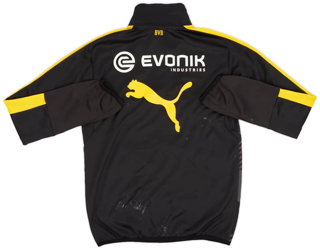 2014-15 Borussia Dortmund Puma 1/4 Zip Training Top - 5/10 - (S)