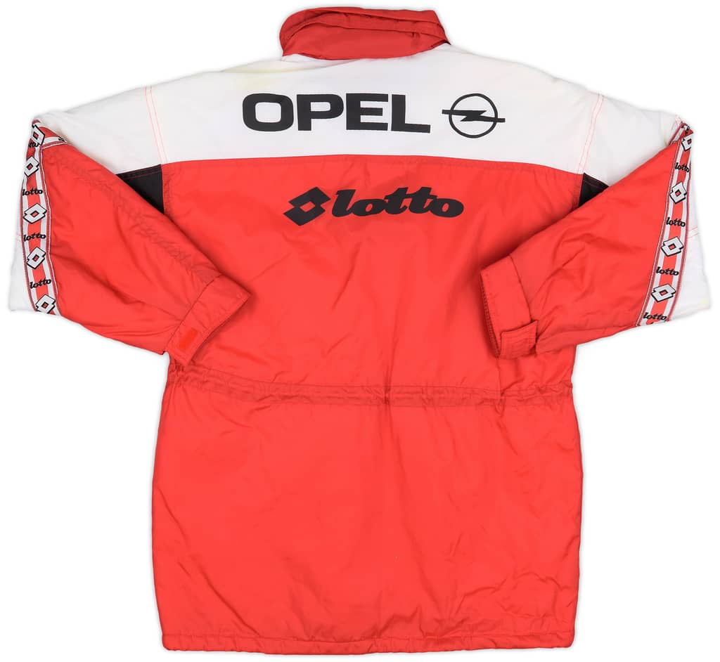 1995-96 AC Milan Lotto Padded Bench Coat - 8/10 - (L)