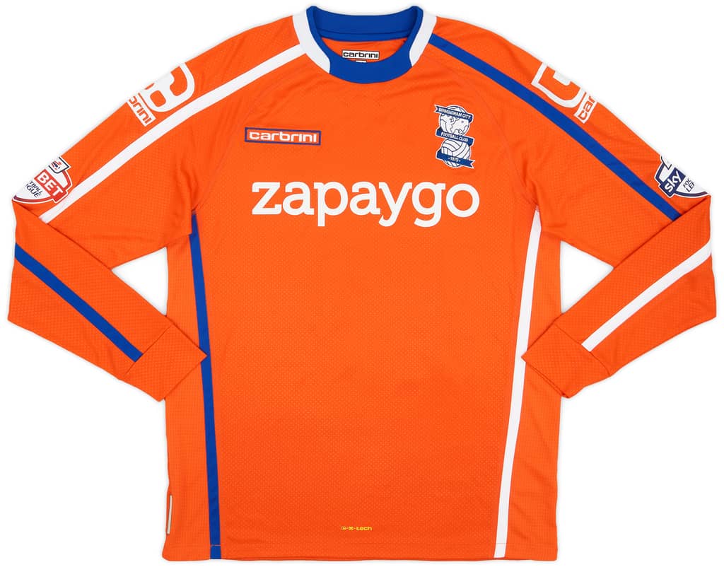 2014-15 Birmingham Match Issue Third Shirt Gray #33