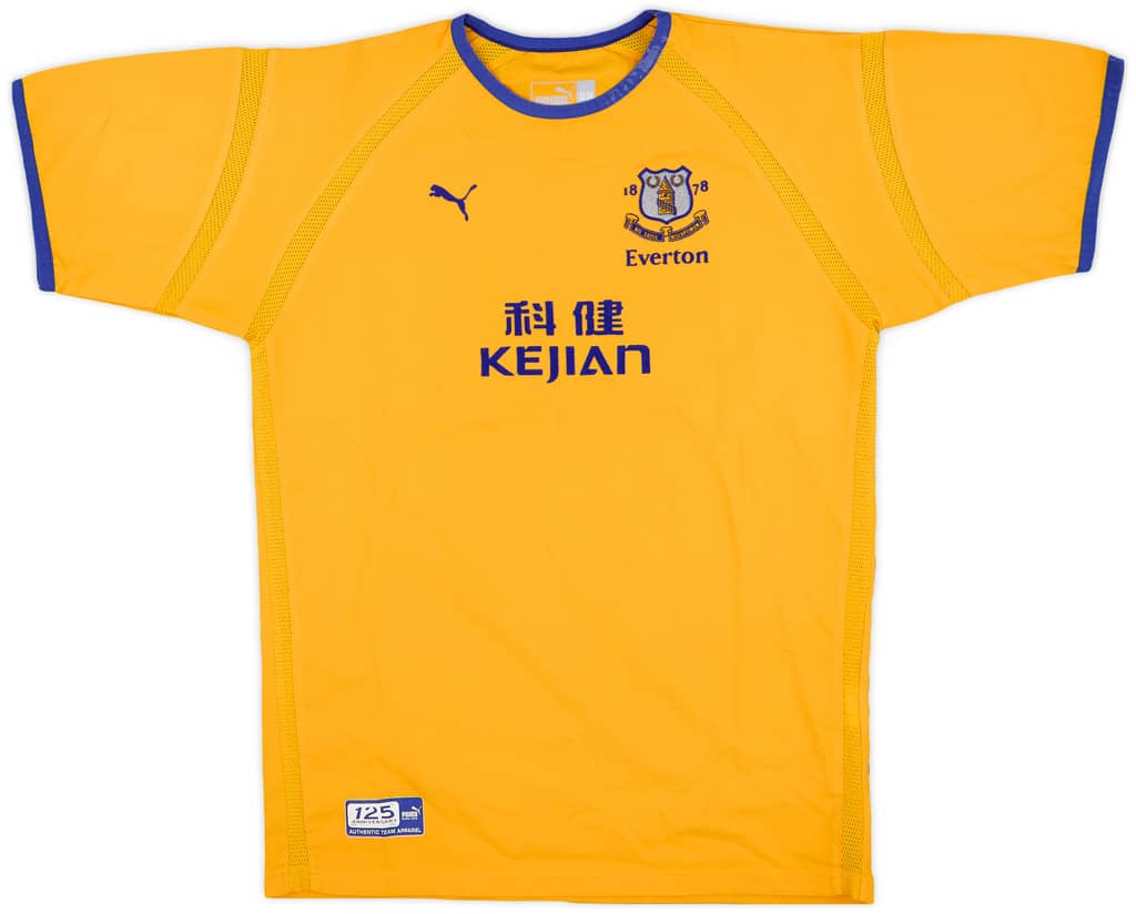 2003-04 Everton Away Shirt - 8/10 - (L.Boys)