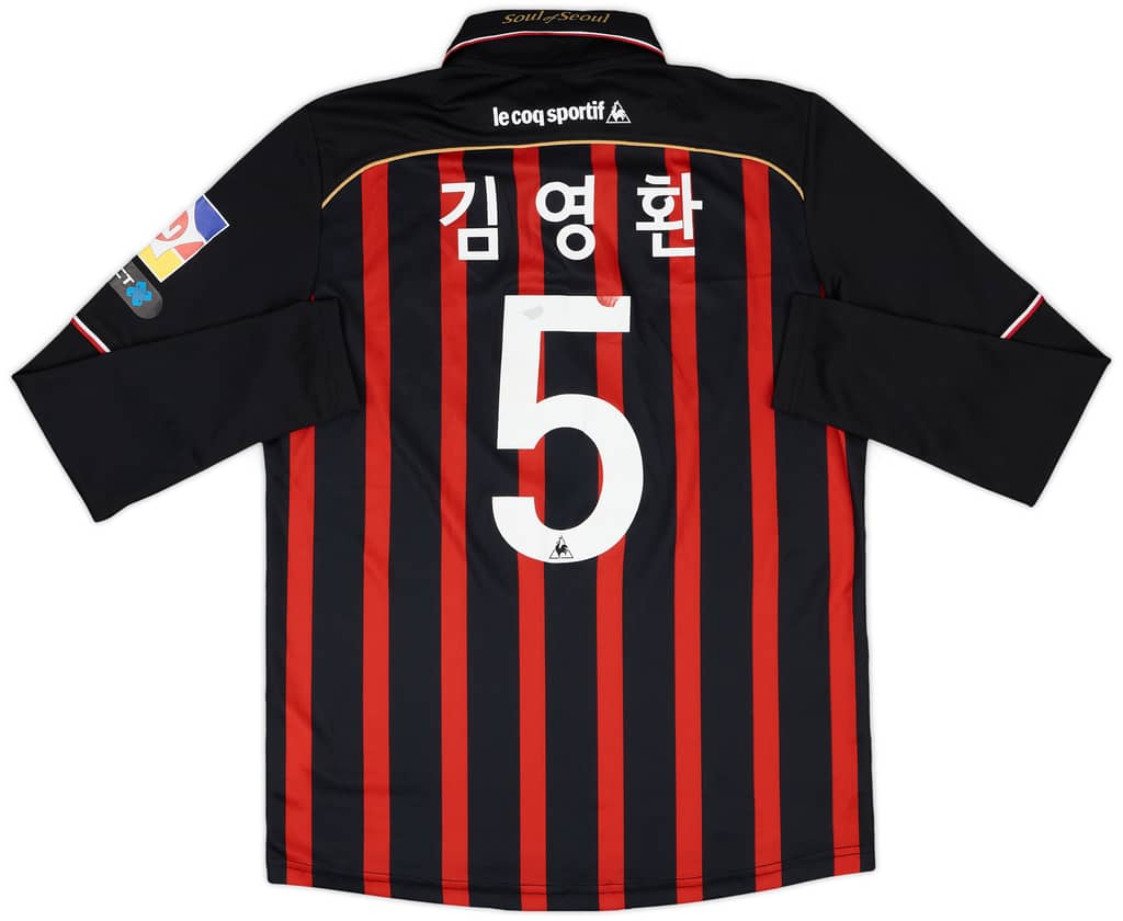 2018-19 FC Seoul Match Issue Home L/S Shirt Kim Young-Hwang #5
