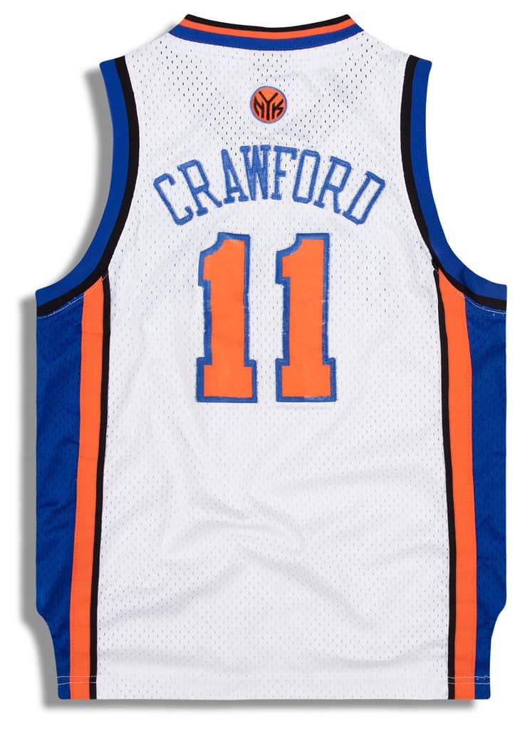 2006-08 New York Knicks Crawford #11 adidas Swingman Jersey (Home) Y