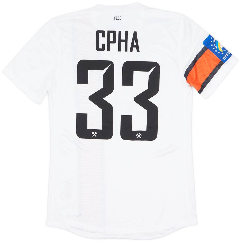 2012-14 Shakhtar Donetsk Match Issue Away Shirt Srna #33