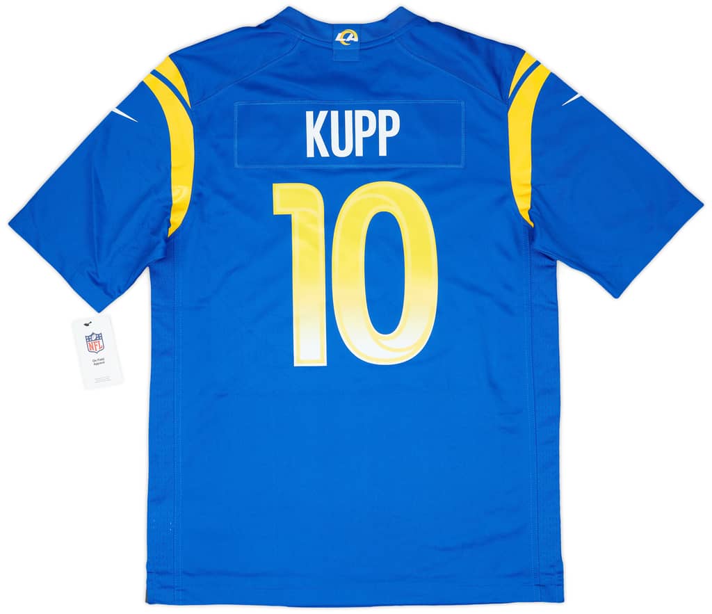 2020-24 LA Rams Kupp #10 Nike Game Home Jersey (M)