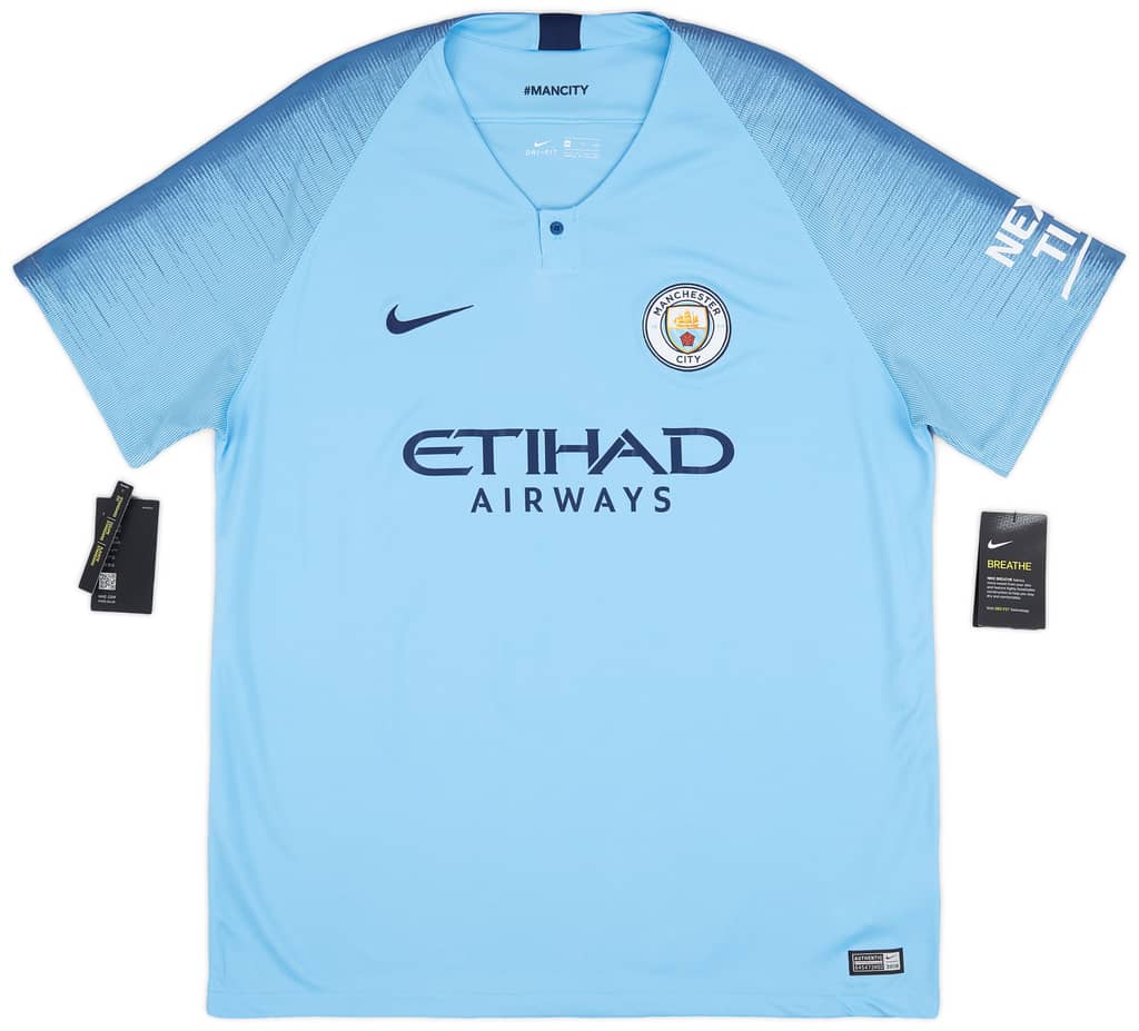 2018-19 Manchester City Home Shirt - (3XL)