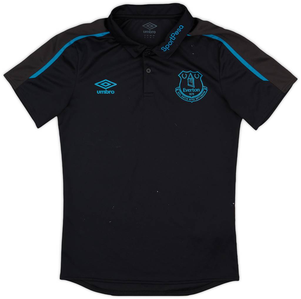 2017-18 Everton Umbro Polo Shirt - 7/10 - (S)