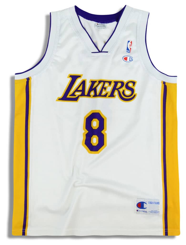 2002-06 LA Lakers Bryant #8 Champion Jersey (Alternate) Y