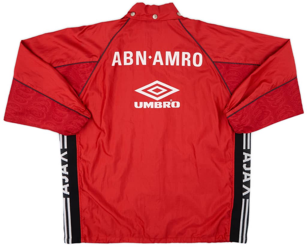 1995-96 Ajax Umbro Hooded Rain Jacket - 8/10 - (XL)