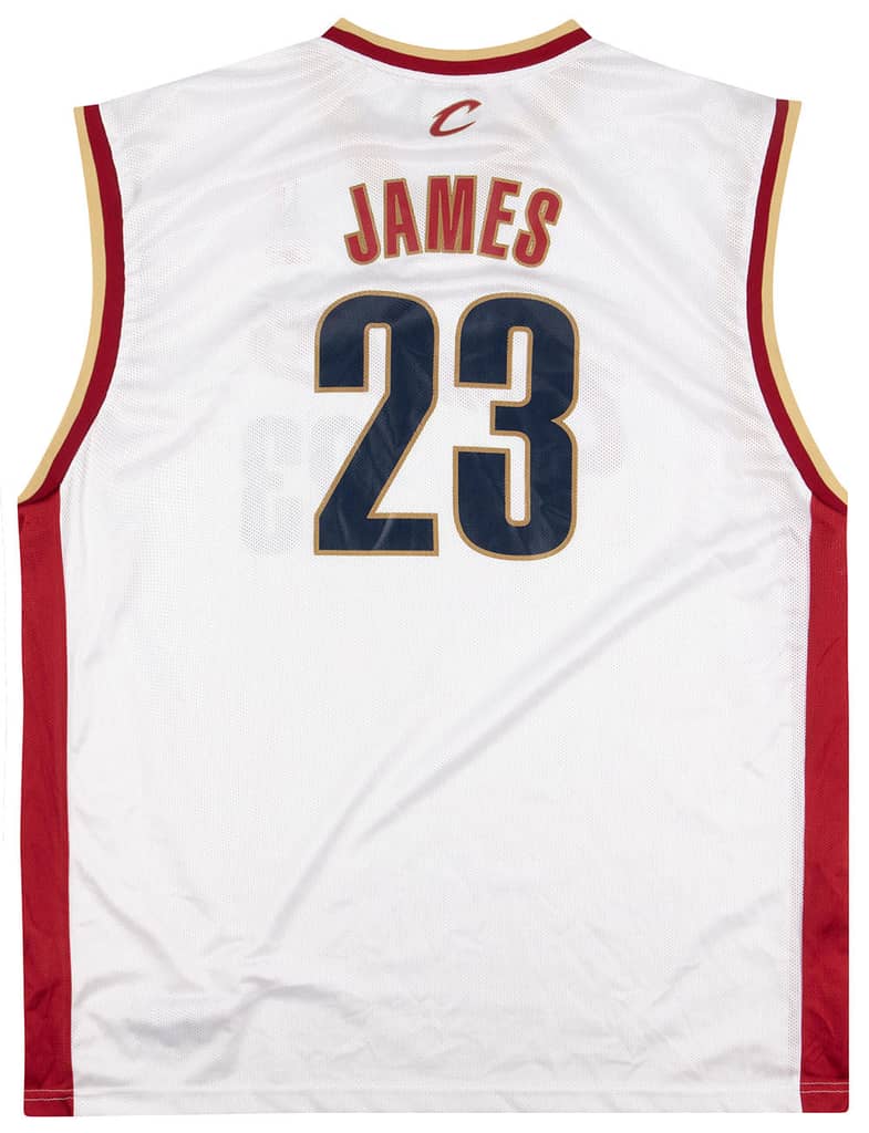2003-06 Cleveland Cavaliers James #23 Reebok Jersey (Home) Y
