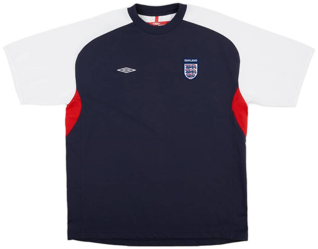 2004-06 England Umbro Training Shirt - 8/10 - (XL)