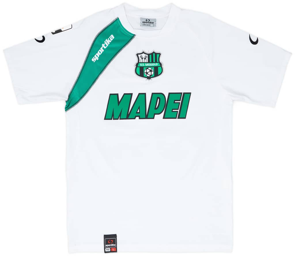 2010-11 Sassuolo Match Worn Away Shirt Catellani #33