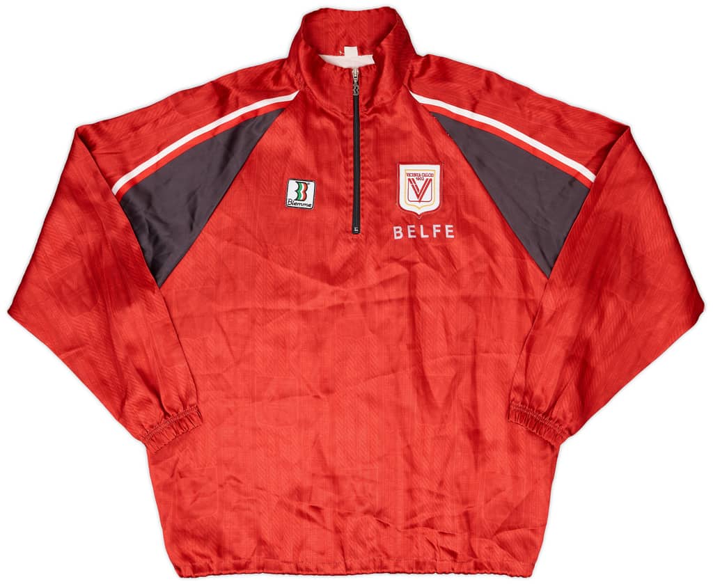 1998-99 Vicenza Biemme 1/4 Zip Track Jacket - 8/10 - (3XL)