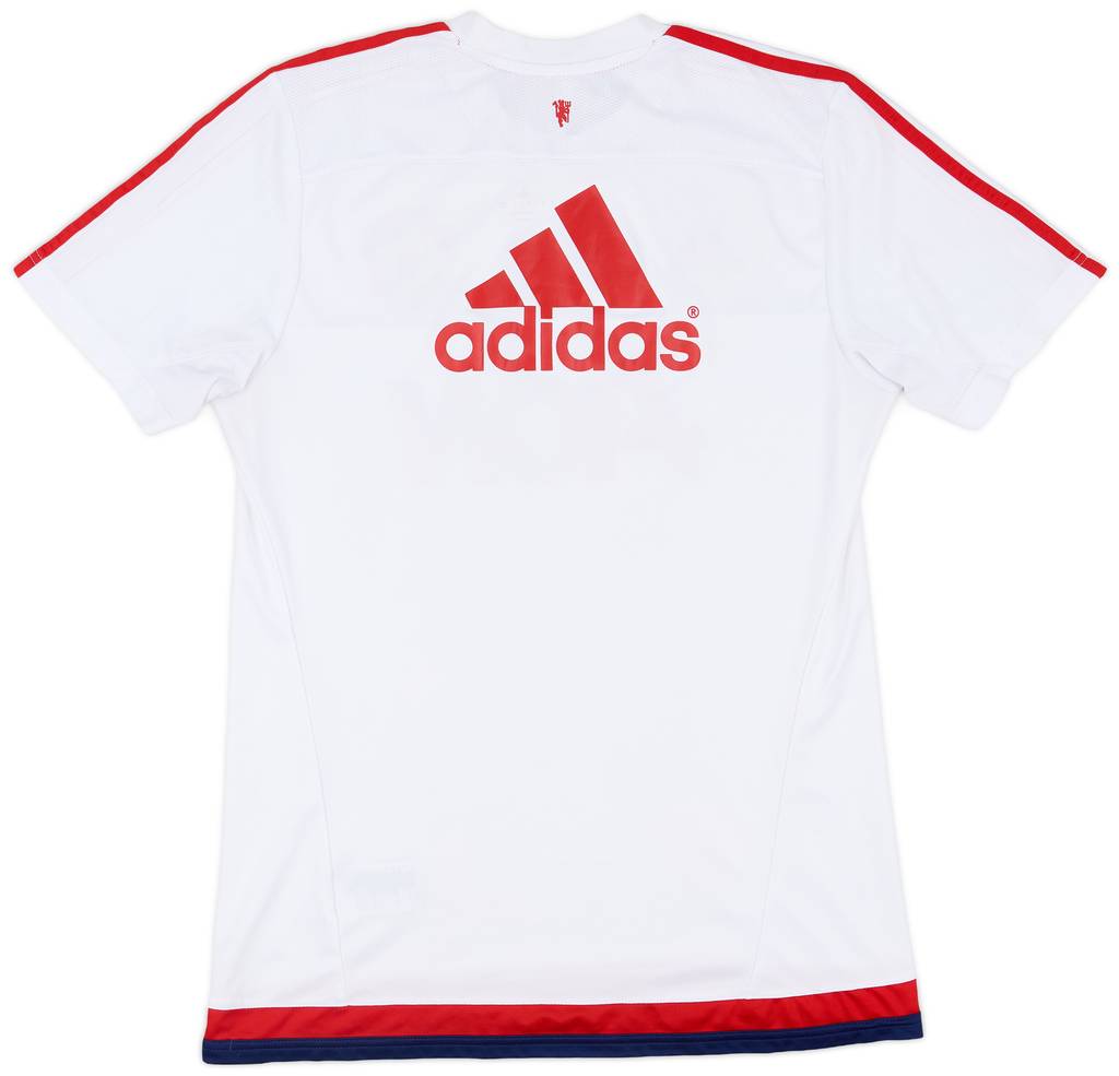 2015-16 Manchester United adidas Training Shirt - 6/10 - (M)