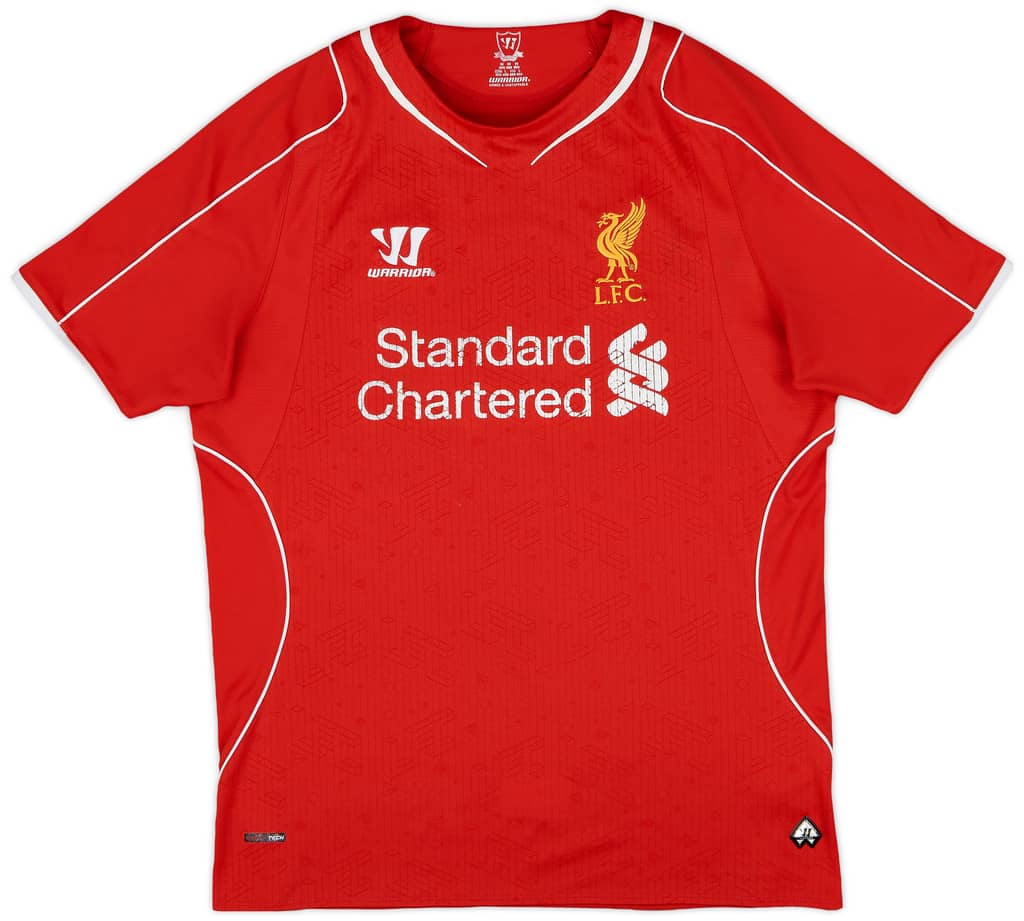 2014-15 Liverpool Home Shirt Gerrard #8 - 5/10 - (M)