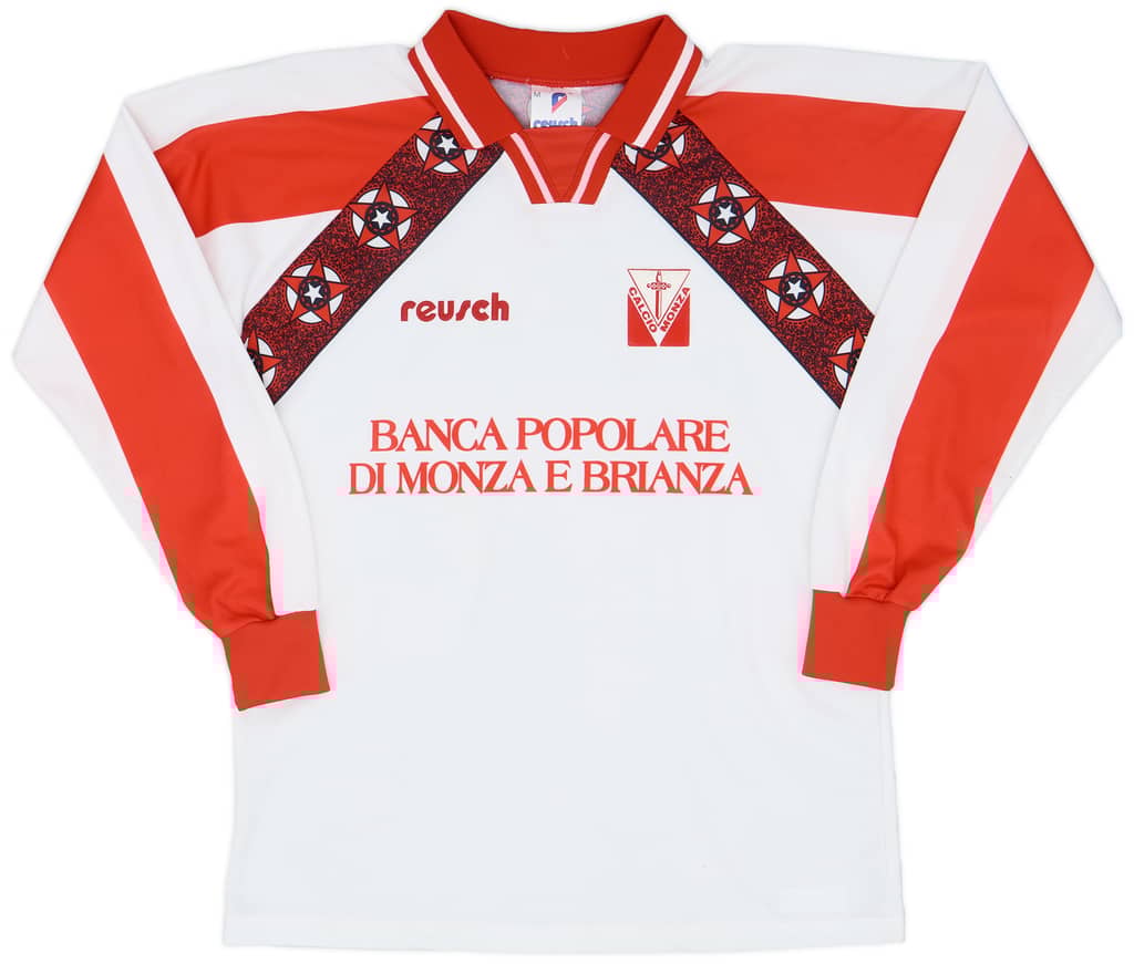 1995-96 Monza Away L/S Shirt - 8/10 - (M)