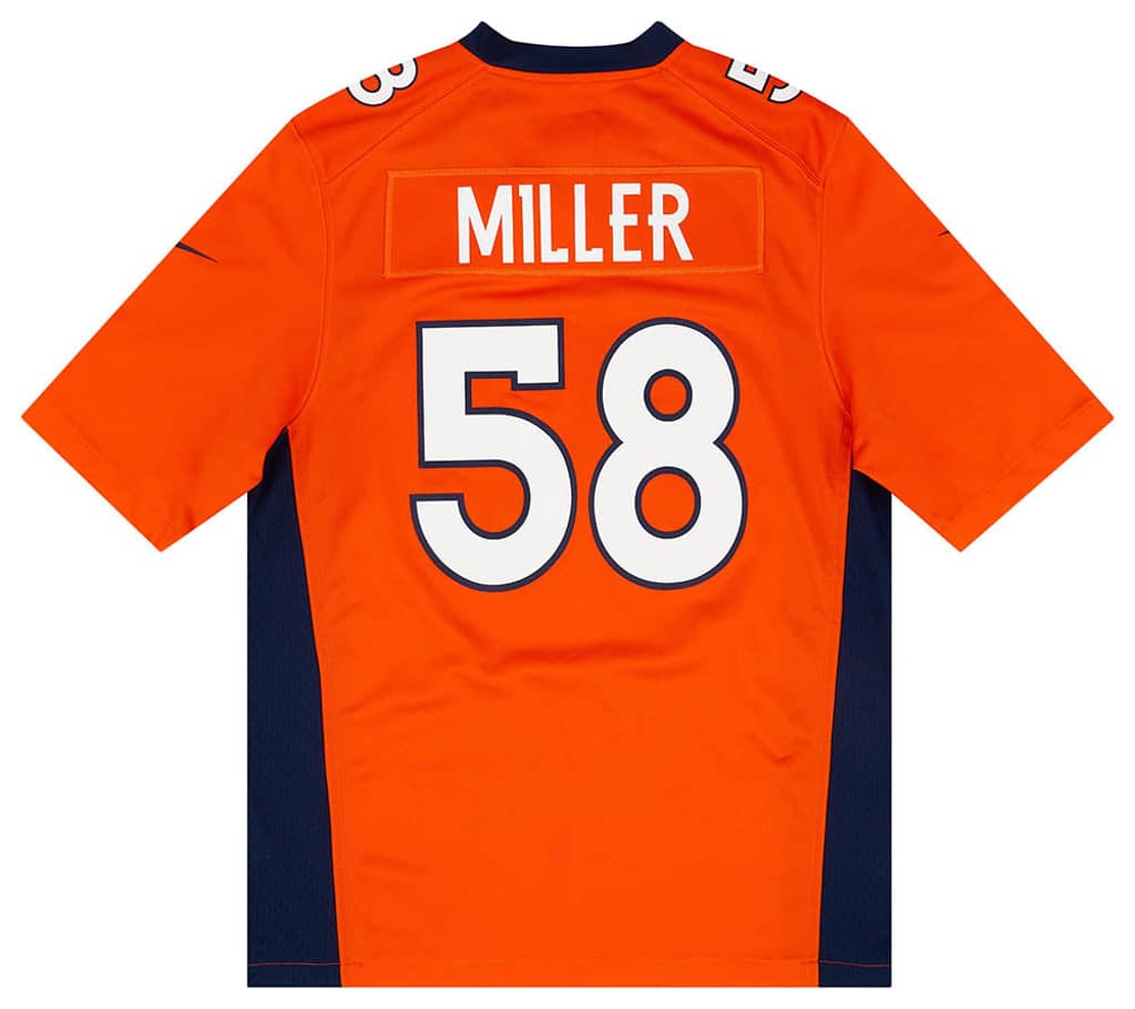2012 Denver Broncos Miller #58 Nike Game Jersey (Home) M