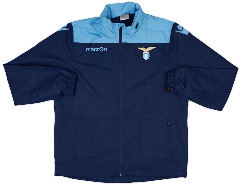 2016-17 Lazio Macron Track Jacket - 9/10 - (L)