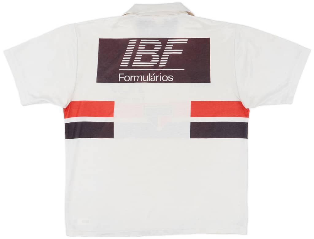 1991 Sao Paulo Home Shirt - 7/10 - (L)