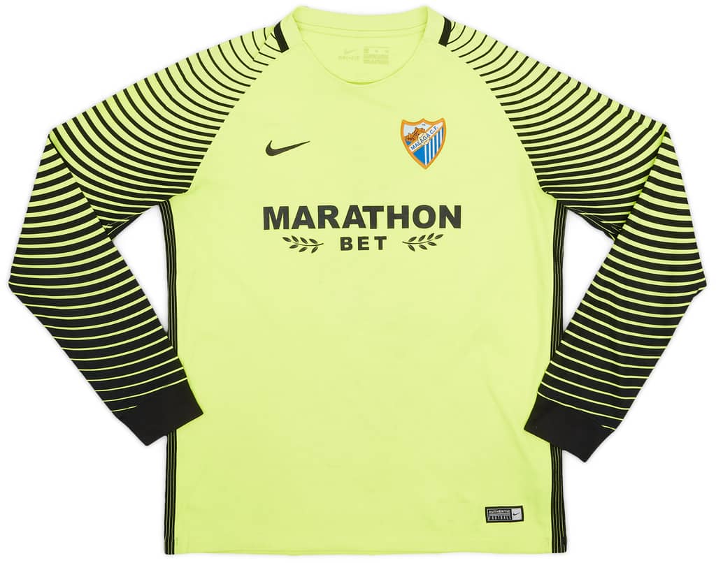2016-17 Malaga GK Shirt - 5/10 - (XL.Boys)