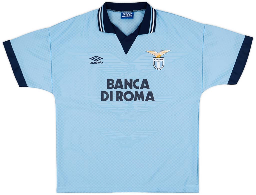 1995-96 Lazio Home Shirt Winter #10 - 7/10 - (L)