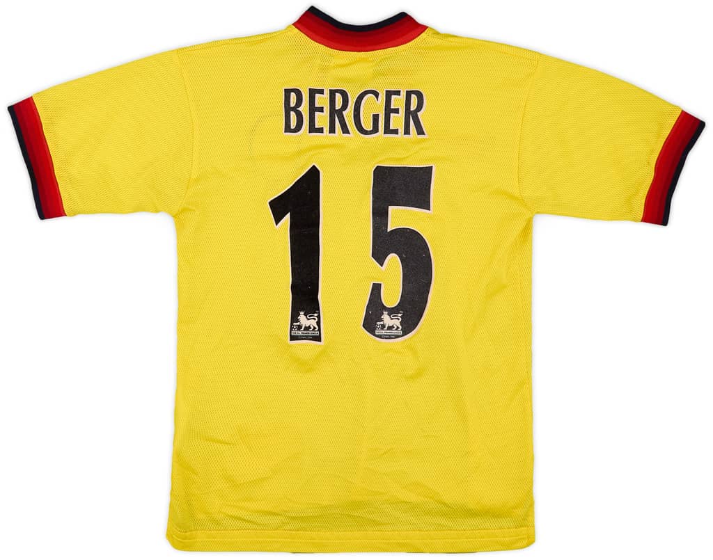 1997-99 Liverpool Away Shirt Berger #15 - 5/10 - (Y)