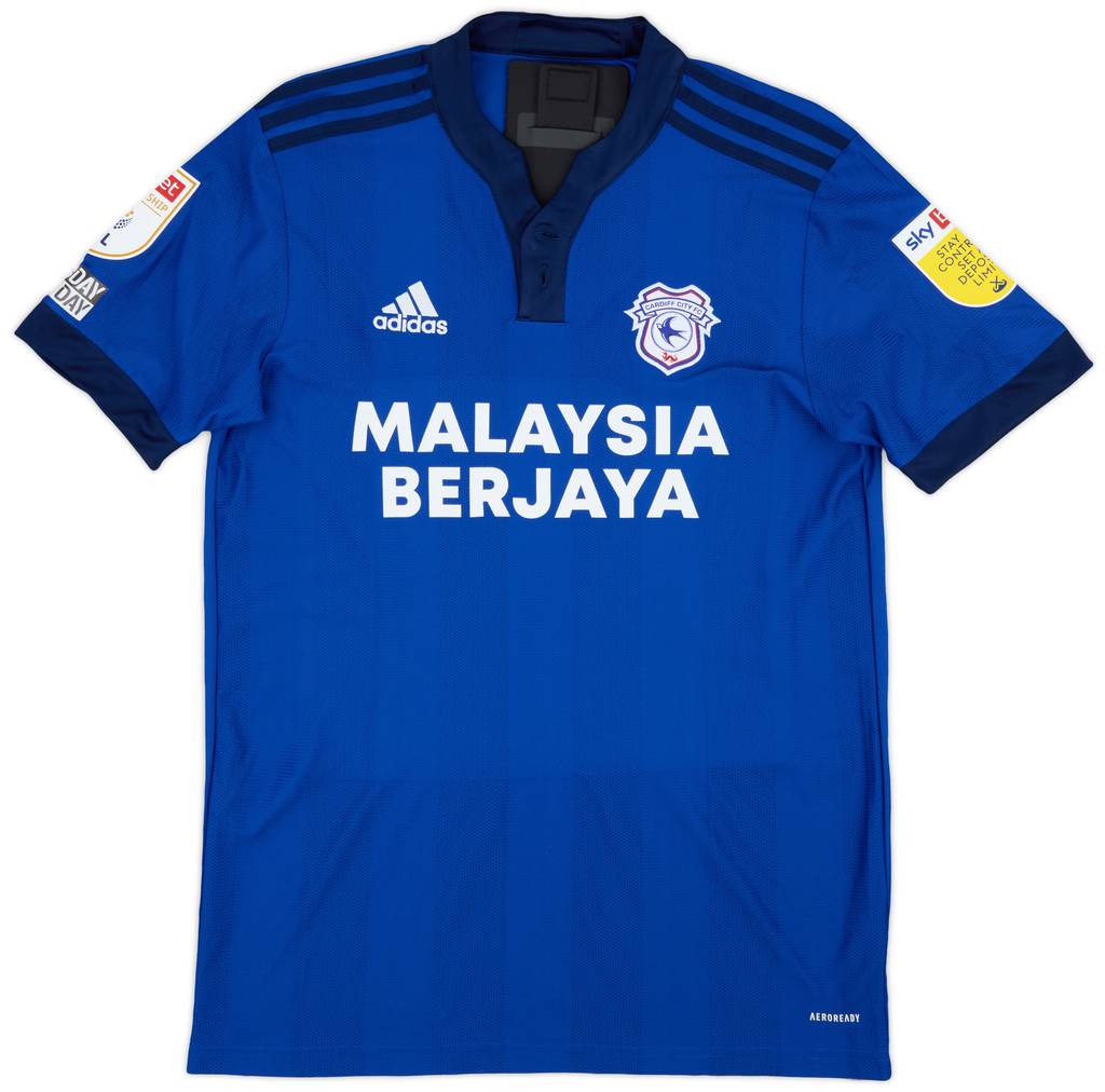 2021-22 Cardiff Match Issue Home Shirt Zimba #35