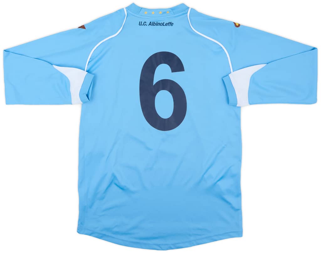 2008-10 AlbinoLeffe Home L/S Shirt #6 - 6/10 - (M)